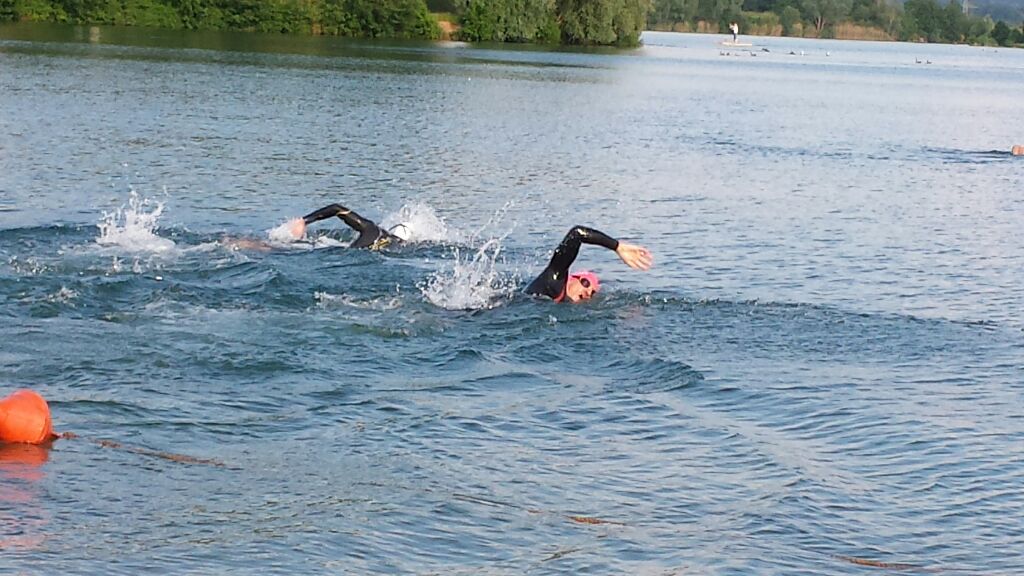 Impressionen vom Freiwassertraining